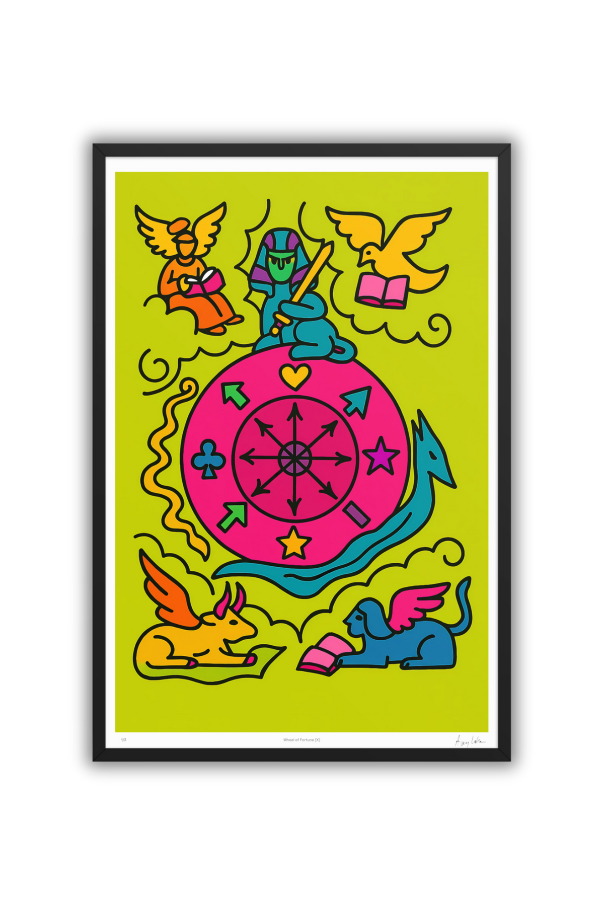 Wheel of Fortune (X) — Destiny's Calculated Turn